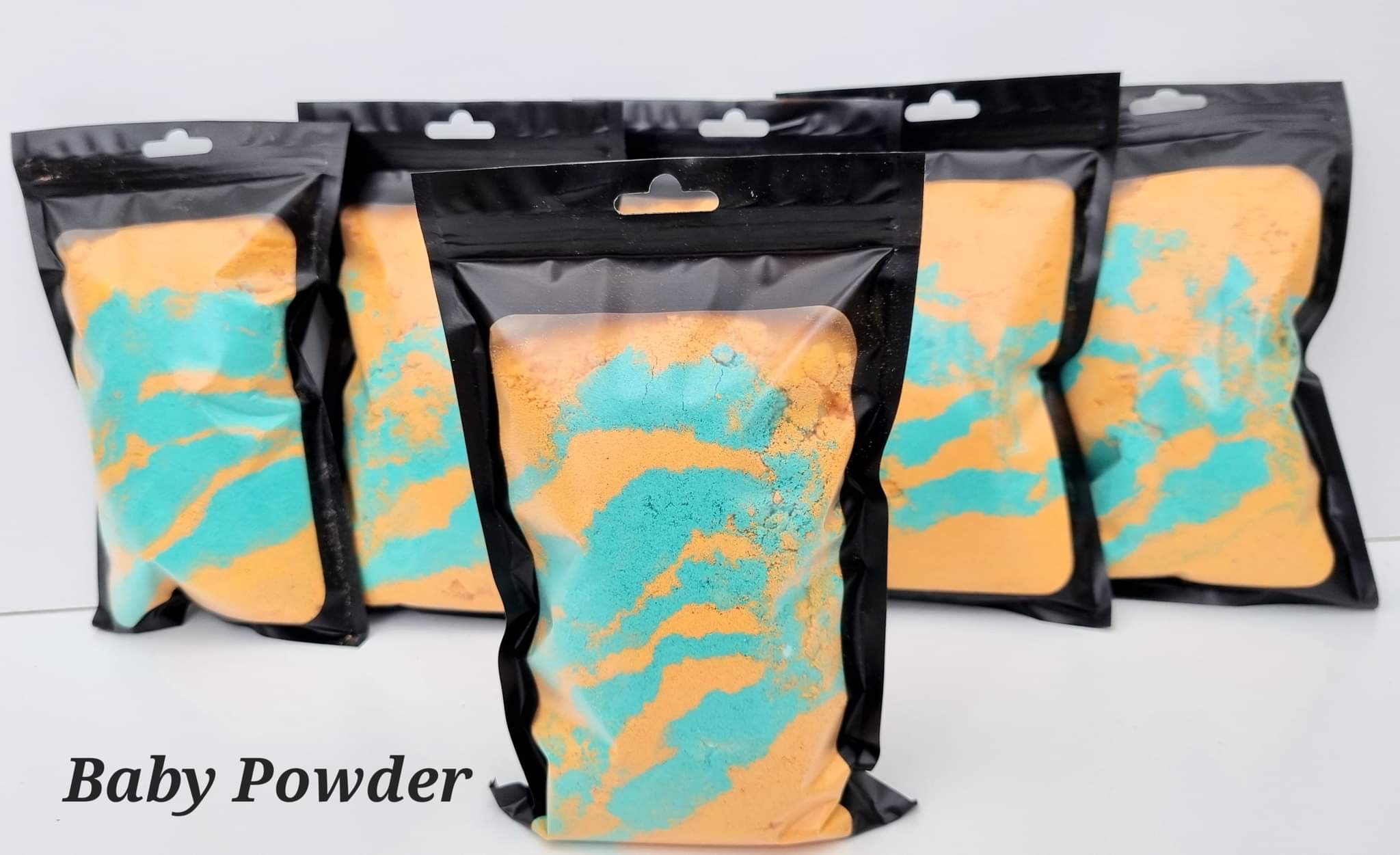 Baby Powder Bath Dust Glam Fizz